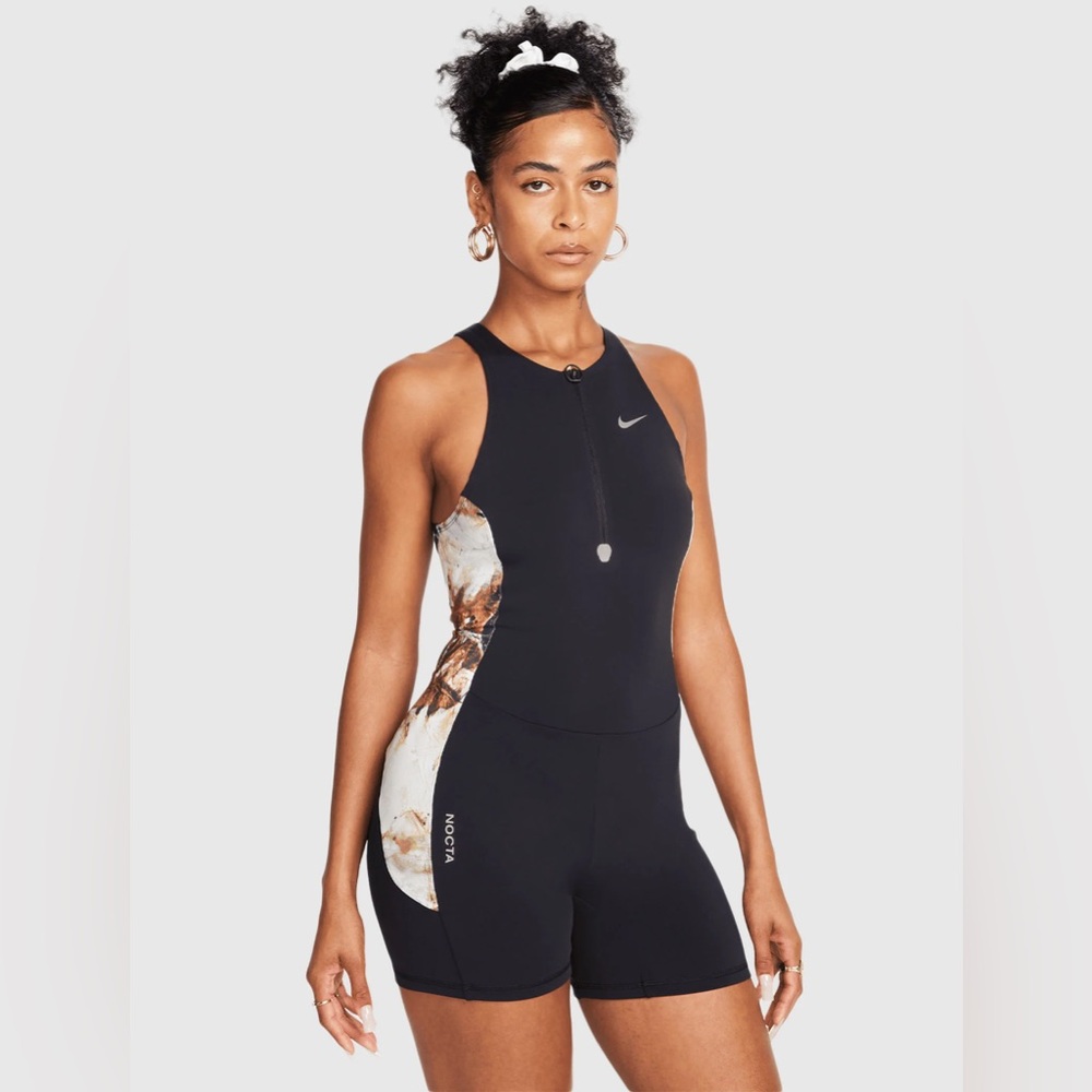 Nike x NOCTA Drake Running Romper Unitard Camo Black XXL Rare